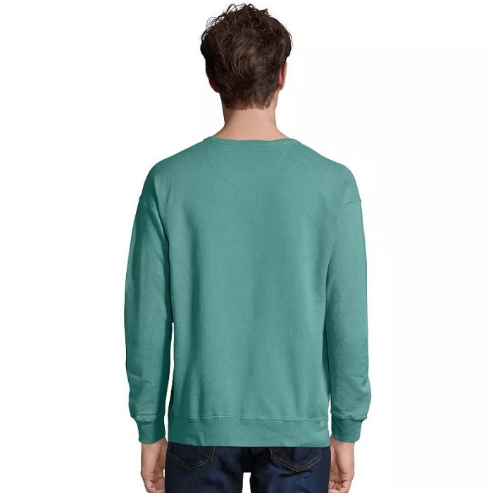 Men's Garment-Dyed Fleece Sweatshirt - Image 2